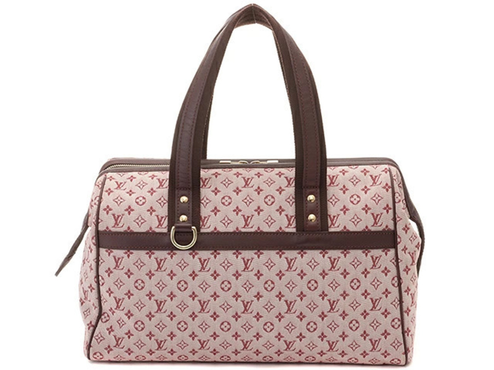 LOUIS VUITTON Josephine Monogram Cerise Red